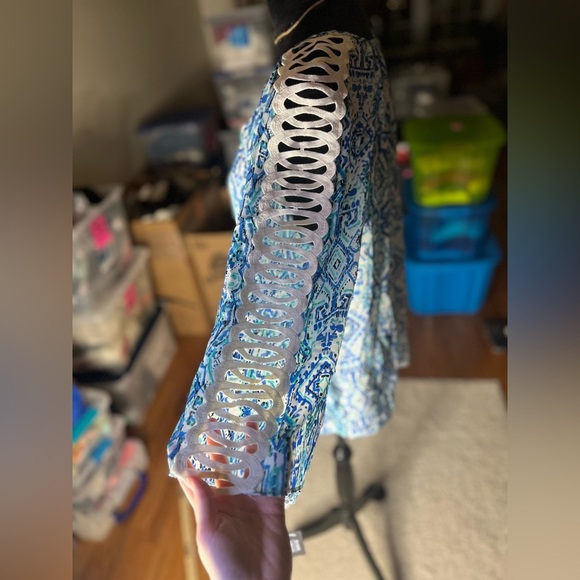 Women’s Large Zac & Rachel Blouse NWT - Picture 8 of 9